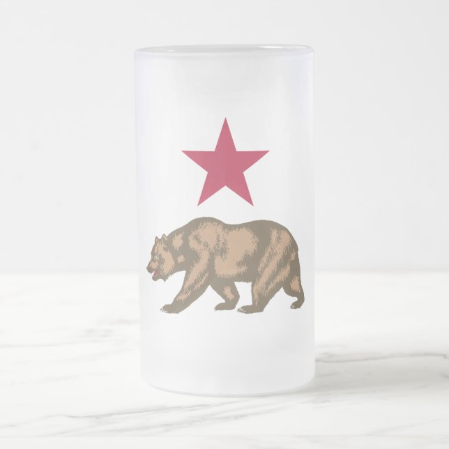 Chope Givrée Ours et étoile de République de la Californie (Centre)