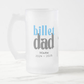 Chope Givrée Papa De Billet Personnalisé Avec Citation Sentimen