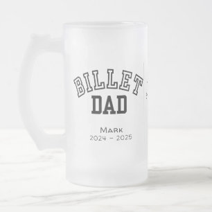 Chope Givrée Papa De Billet Personnalisé Avec Citation Sentimen