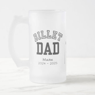 Chope Givrée Papa De Billet Personnalisé Avec Citation Sentimen