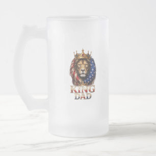 Chope Givrée Papa Lion Drapeau Américain
