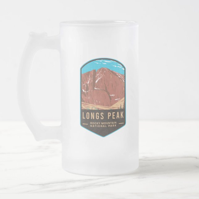 Chope Givrée Parc national de Longs Peak Rocky Mountain (Gauche)