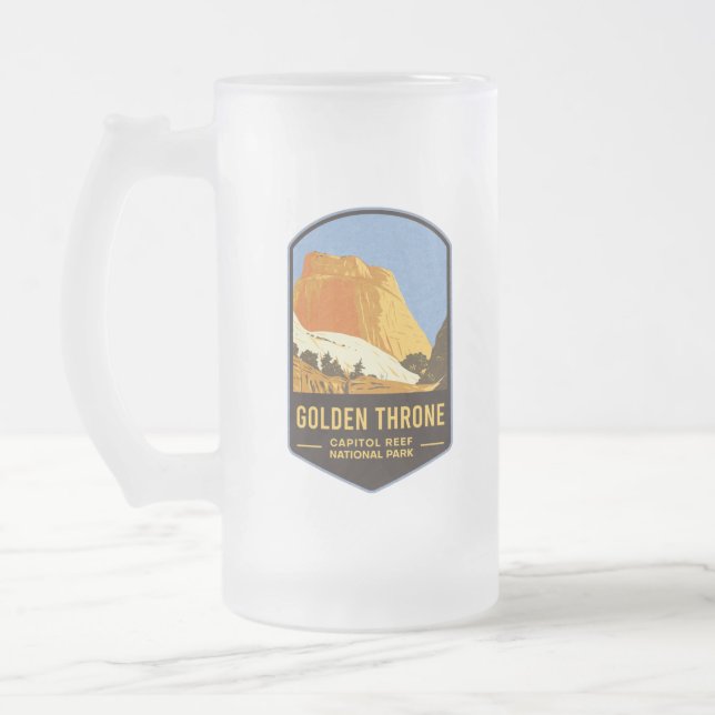 Chope Givrée Parc national du Golden Throl Capitol Reef (Gauche)