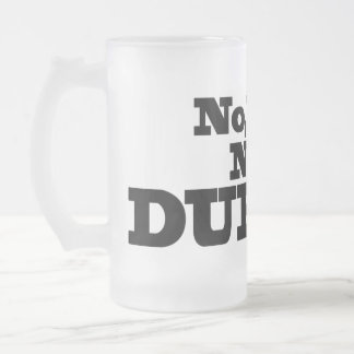 Chope Givrée Pas Durnk ! Verre de bière givré
