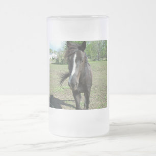 Chope Givrée Peinture de cheval