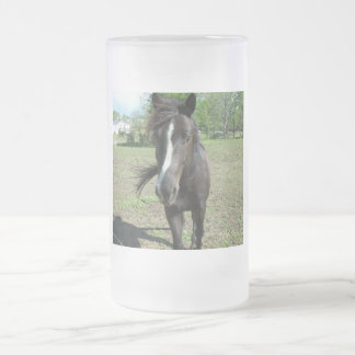 Chope Givrée Peinture de cheval