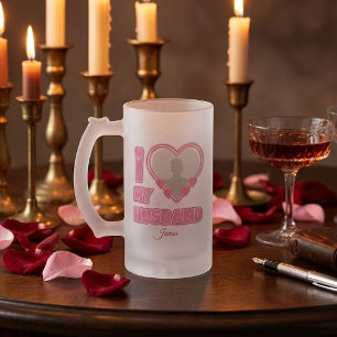 Chope Givrée Personnalisé J'aime mon mari – Ajouter une photo e