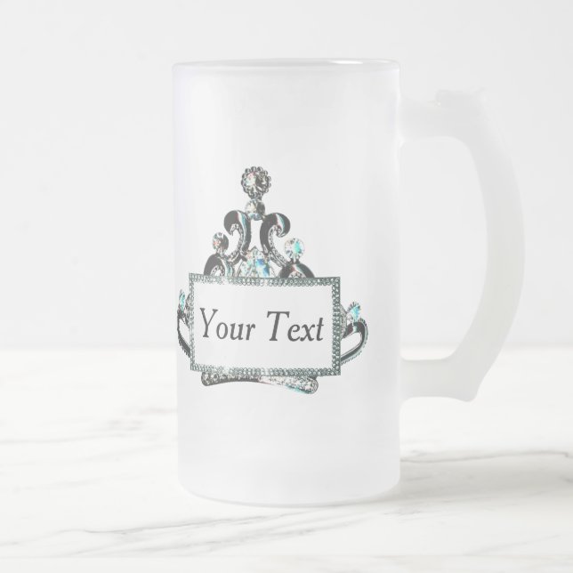 Chope Givrée Personnalisé "Royal Tiara" (Droit)
