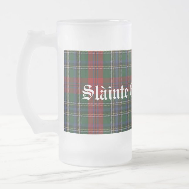 Chope Givrée Plaid de tartan classique de MacLean de clan Stein (Gauche)