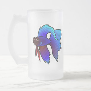 Chope Givrée Poissons de Betta de bande dessinée/poissons de