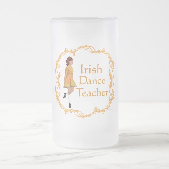 Chope Givrée Professeur de danse step Irlandaise - Or (Centre)