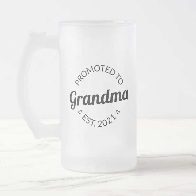 Chope Givrée Promu À Grand-Mère Est. 2021 Ier (Gauche)