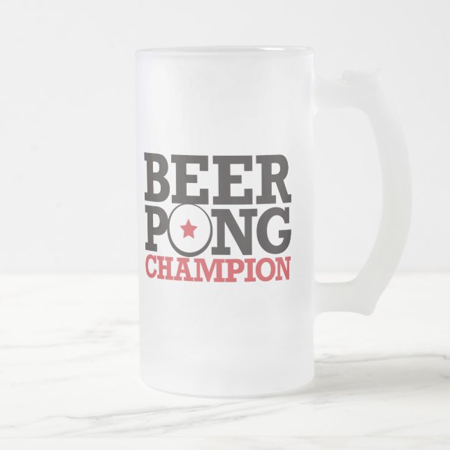 Chope Givrée Puanteur de bière - champion (Droit)