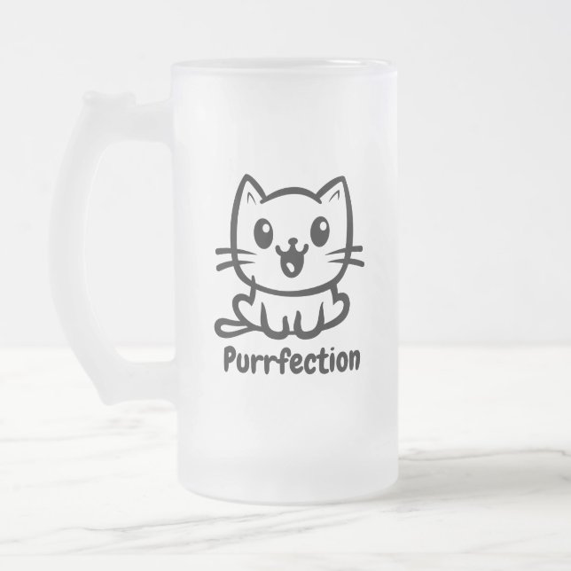 Chope Givrée Purfection, Très Mignonne Chat Anime (Gauche)