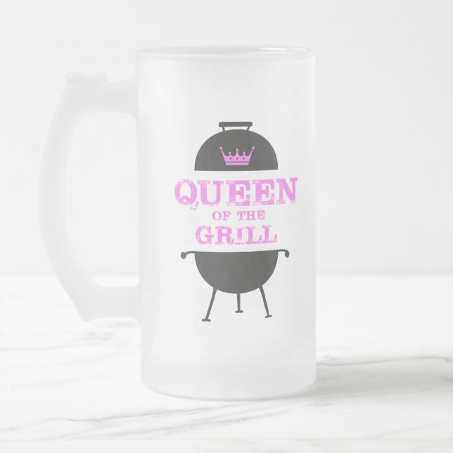 Chope Givrée Queen Of The Grill, Couronne Rose (Gauche)