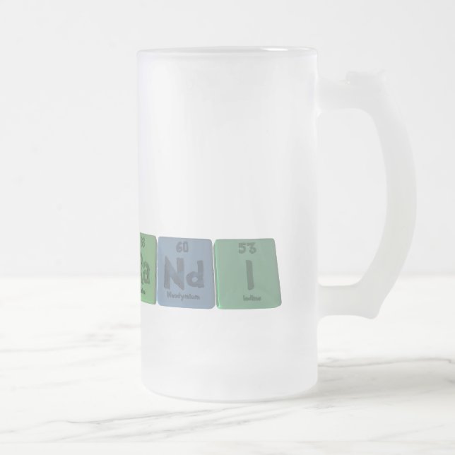 Chope Givrée Randi en tant qu'iode de néodyme de radium (Droit)