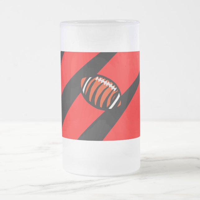 CHOPE GIVRÉE RAYURES ORANGE ET NOIR  (Centre)