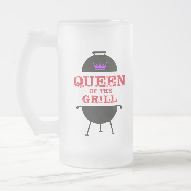 Chope Givrée Reine Du Grill, Rouge Couronne Violet (Gauche)