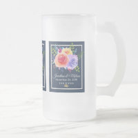 Rose coloré aquarelle Mariage floral