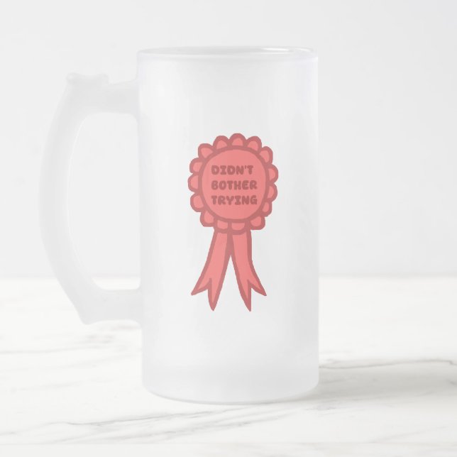 Chope Givrée Ruban de Récompense Rouge Ridicule Sans Effort (Gauche)
