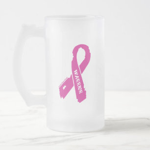 Chope Givrée Ruban déchiré/guerrier...Cancer du sein