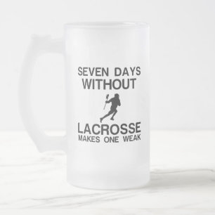 CHOPE GIVRÉE SEPT JOURS SANS LACROSSE RENDENT UNE FAIBLE