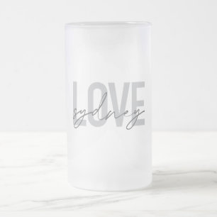 Chope Givrée Simple, moderne, cool, design urbain Amour Sydney