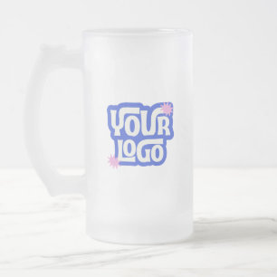 Chope Givrée Simple Votre Logo Ici Cadeau de Fête d'Entreprise