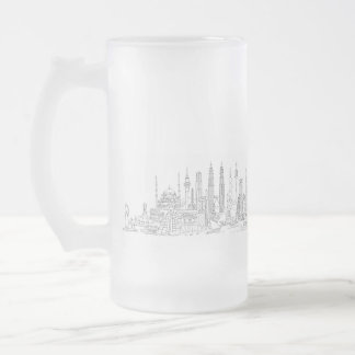 Chope Givrée Skyline of the World (Noir + Blanc)