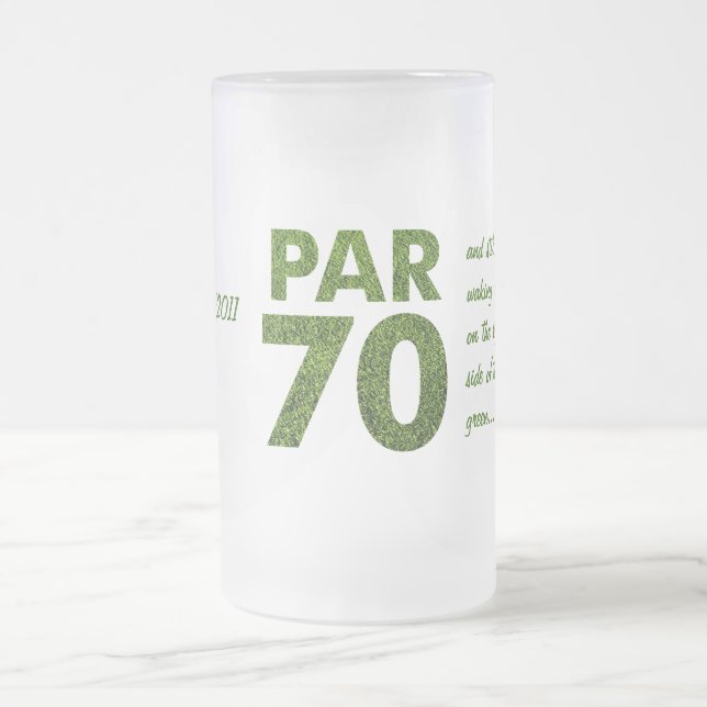 Chope Givrée Soixante-dixième fête d'anniversaire de golfeurs (Centre)