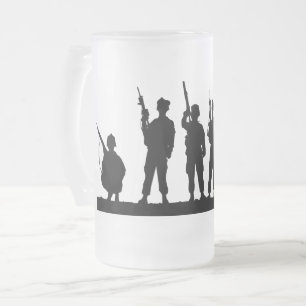Chope Givrée Soldats simples Silhouette