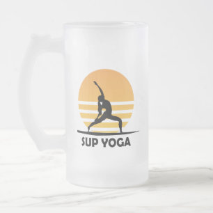 Chope Givrée SUP Yoga debout paddle