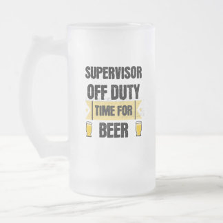 Chope Givrée Superviseur hors service. Temps Pour La Bière
