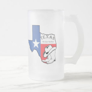 Chope Givrée Texas State Map avec étoile, Bottes, Casquette giv