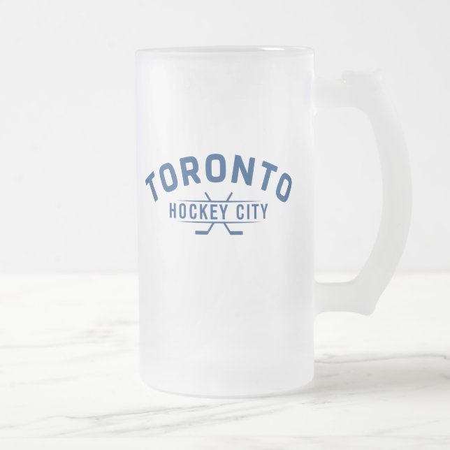 Chope Givrée Toronto Hockey City 16oz Gelée de verre (Droit)