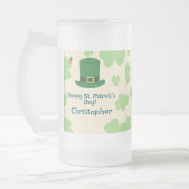 Chope Givrée Trèfles, lutins & Bière glacée au Pot d'Or