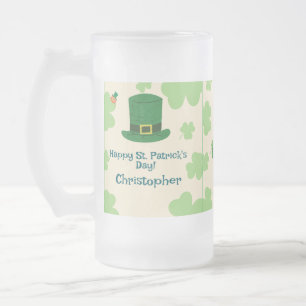 Chope Givrée Trèfles, lutins & Bière glacée au Pot d'Or