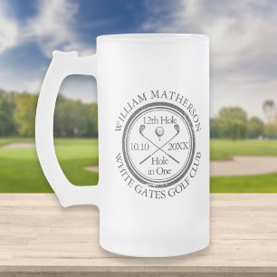 Chope Givrée Trou en un de golf personnalisé
