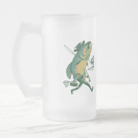 Truite à tête d'acier dans son pantalon