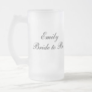 Chope Givrée Une mariée personnalisée pour être coincée