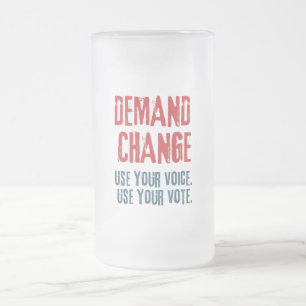 Chope Givrée Utiliser votre voix et votre vote pour le changeme