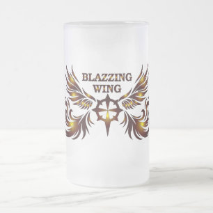 Chope Givrée Verre à bière Blazzing Wing