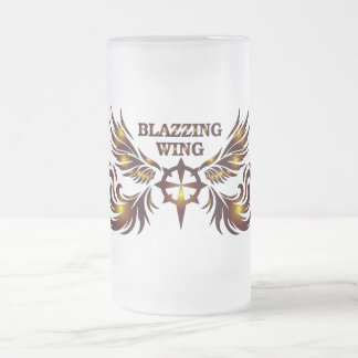 Chope Givrée Verre à bière Blazzing Wing