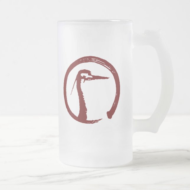 Chope Givrée Verre de bière de Budokai de liège (Droit)