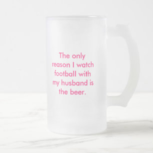 Chope Givrée Verre de bière de l'épouse