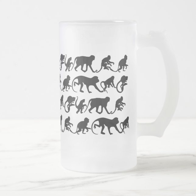 Chope Givrée Verre de bière de singe (Droit)