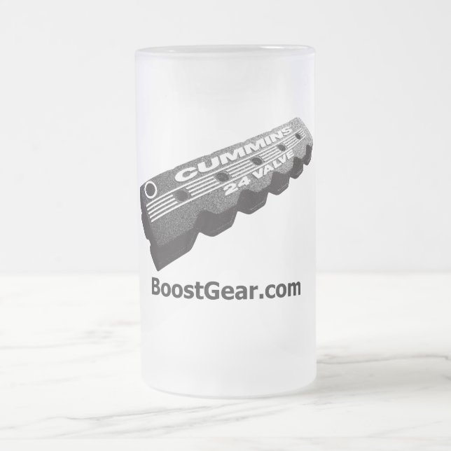 Chope Givrée Verre de bière diesel de Cummins Turbo (Centre)