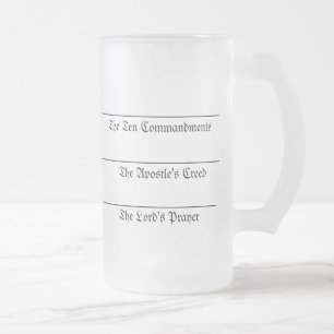 Chope Givrée Verre de boissons de Martin Luther