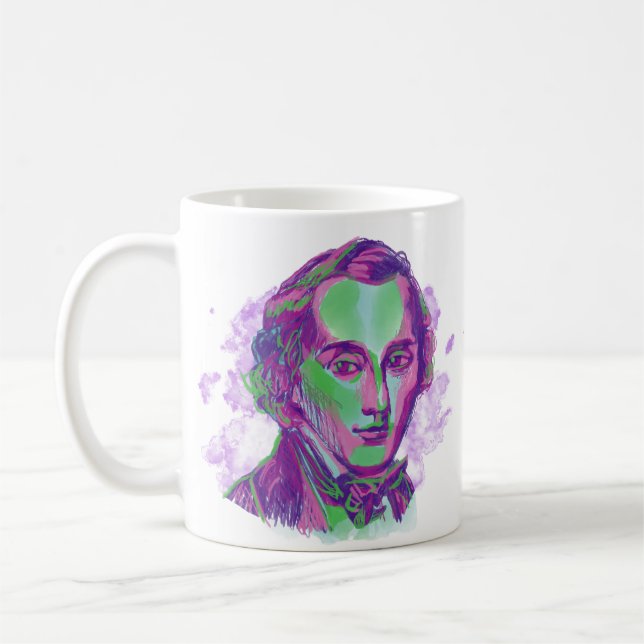 Chopin Aurora Portrait Tasse (Links)