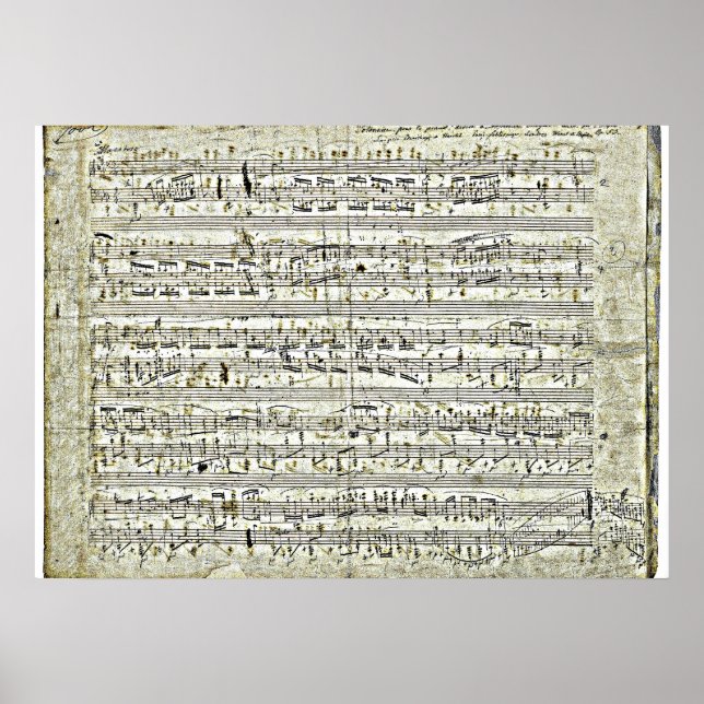 Chopin: Polonaise Poster (Vorne)